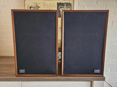 Nette Set IMF Super Compact MK1 Luidsprekers., Audio, Tv en Foto, Luidsprekers, Gebruikt, Front, Rear of Stereo speakers, 120 watt of meer