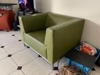 Groene leunstoel / relaxstoel Montel, Ophalen, Gebruikt, 75 tot 100 cm, 100 tot 125 cm
