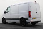 Mercedes-Benz Sprinter 317 CDI Automaat L1H1 Leer, 360 Cam, Auto's, Bestelauto's, Achterwielaandrijving, Gebruikt, Zwart, 4 cilinders