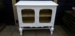 Oud Theekastje met glas in lood, Huis en Inrichting, Ophalen, Gebruikt