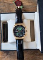 Jacob Zech Florence Horloge, Sieraden, Tassen en Uiterlijk, Horloges | Heren, Overige merken, Overige materialen, Leer, Polshorloge