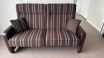 2-zitsbank stof / leer 2 stoelen, verstelbaar GRATIS beschikbaar voor biedingen