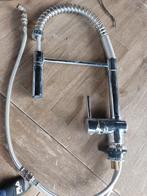 Keukenkraan met flexibele sproeikop, Doe-het-zelf en Verbouw, Sanitair, Ophalen of Verzenden, Gebruikt, Rvs, Kraan