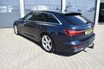 AUDI A6 Avant 40 TDI 204pk S-tronic Sport S-Line Edition, Auto's, Audi, Gebruikt, 4 cilinders, Blauw, Leder en Stof