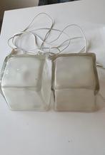 IKEA Iviken ice cube lampen, Huis en Inrichting, Lampen | Tafellampen, Ophalen, Gebruikt, Minder dan 50 cm