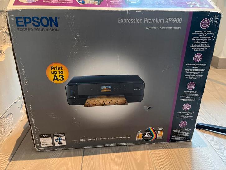 Epson Expression Premium XP-900 Printer, Computers en Software, Printers, Gebruikt, All-in-one, Inkjetprinter, Kleur printen, Draadloos
