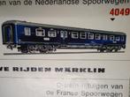 zeer nette NS wagons 4049 van Marklin, NS, Wagon, Ophalen