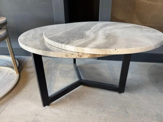 Salontafel  - Uitverkoop tot eind februari, Ophalen, Marmer, natuursteen, kwartsiet, graniet, hardsteen, 50 tot 100 cm, Nieuw