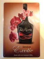 Tia Maria metalen womancave wand versiering kroeg bar cafe, Ophalen of Verzenden, Nieuw, Reclamebord