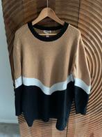 Oversized beige zwarte colorblock trui, Beige, Maat 42/44 (L), Ophalen of Verzenden, Forever 21