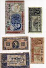3 bankbiljetten nederland jaren '50 '60, Ophalen of Verzenden, 10 gulden, Los biljet
