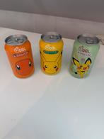 Pokémon blikjes water drink, Diversen, Levensmiddelen, Ophalen of Verzenden