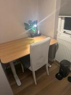 Elektrisch Zit Sta Bureau - Ikea Bekant - 120x80cm, Huis en Inrichting, Bureaus, Ophalen, Elektrisch, Zo goed als nieuw, Stabureau