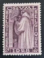 België 1928 - OBP 263 - Eerste Orval, Frankeerzegel, Ophalen of Verzenden, Postfris, Postfris