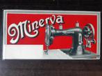 Origineel reclamemateriaal voor Minerva naaimachines, Gebruikt, Verzenden, Rechthoekig Liggend, A1 t/m A3