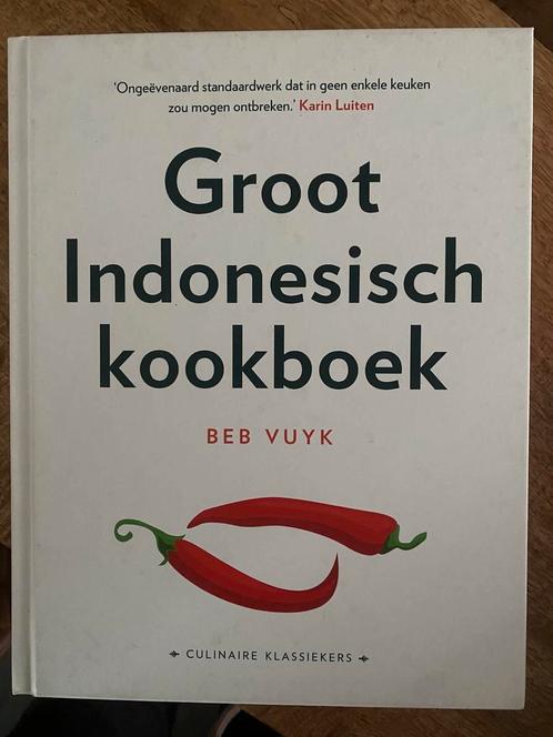 Beb Vuyk - Groot Indonesisch kookboek nieuw, Boeken, Kookboeken, Nieuw, Azië en Oosters, Verzenden