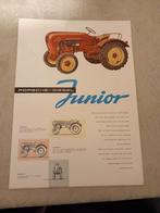 Porsche diesel junior tractor folder, Ophalen of Verzenden, Gelezen