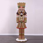 Gingerbread Nutcracker Hgt 183 cm - Notenkraker - Peperkoek, Ophalen, HorecaBeelden, Nieuw, HorecaBeelden