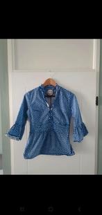 Almatrichi blouse authentiek m 40, Ophalen of Verzenden, Gedragen, Blauw, Halswijdte 39/40 (M)