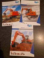 Doosan Graafmachine folders- DX140LC, DX180LC-3,, Ophalen of Verzenden, Zo goed als nieuw