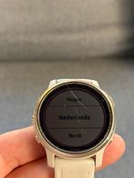 Garmin Fenix 6s pro Solar, Sieraden, Tassen en Uiterlijk, Sporthorloges, Ophalen of Verzenden, Zo goed als nieuw, Wit, Garmin fenix 6S pro Gorilla glas