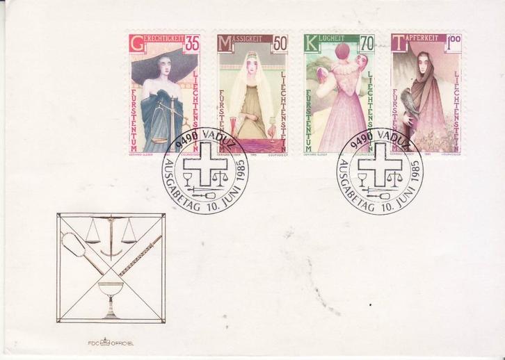 Liechtenstein Eerstedag enveloppe, Postzegels en Munten, Postzegels | Europa | Overig, Overige landen, Verzenden