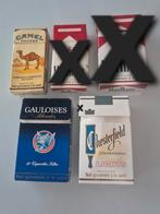 Lege pakjes sigaretten camel, Verzamelen, Ophalen of Verzenden, Gebruikt, Tabaksdoos of Verpakking