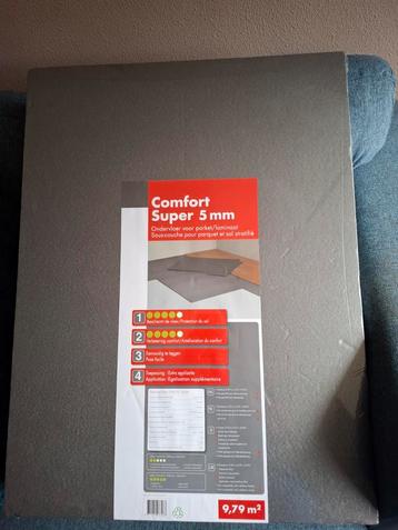 Comfort Super 5mm Ondervloer - Nieuw! beschikbaar voor biedingen