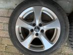 4 Winterbanden met Lichtmetalen velgen Mercedes B Klasse, Auto-onderdelen, Banden en Velgen, Ophalen, Gebruikt, 16 inch, Banden en Velgen