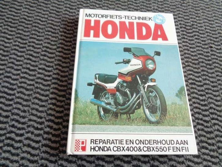 Honda CBX400-CBX550 Vraagbaak Werkplaatshandboek NL - NIEUW, Boeken, Motoren, Nieuw, Verzenden
