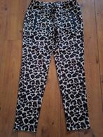 Norah broek 40 42 luipaardprint, Maat 38/40 (M), Bruin, Nieuw, Ophalen of Verzenden