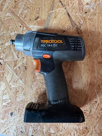 Protool (Festool) PDC 18-4 TEC. Schroef- en klopboor beschikbaar voor biedingen