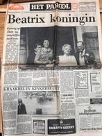 Originele Het Parool 30 april 1980 Beatrix koningin, Ophalen of Verzenden, 1980 tot heden, Tijdschrift