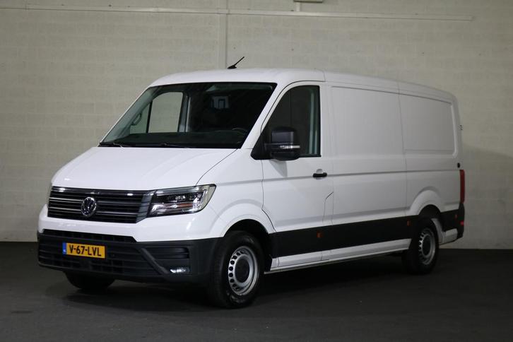 Volkswagen Crafter 2.0 TDI 140pk L3 H2 Automaat Navigatie Ca, Auto's, Bestelauto's, Bedrijf, Te koop, ABS, Achteruitrijcamera