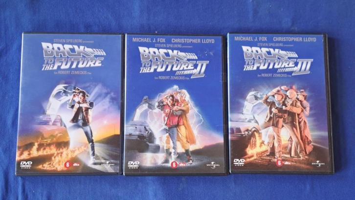 Back to the Future Trilogy "Michael J Fox", Cd's en Dvd's, Dvd's | Science Fiction en Fantasy, Zo goed als nieuw, Alle leeftijden