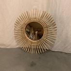 Bamboe zonnespiegel - 65 cm - TTM Wonen, Www.ttmwonen.nl, Rond, Nieuw, Ophalen of Verzenden