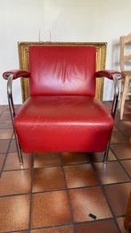 Leolux Scylla rood leder, Huis en Inrichting, Fauteuils, Ophalen