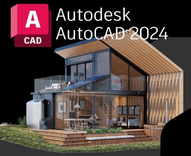 Autocad 2024, Computers en Software, Ontwerp- en Bewerkingssoftware, Zo goed als nieuw, Windows, Ophalen of Verzenden