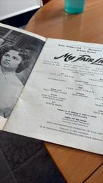 Origineel Theater programma my fair lady Wim Sonneveld, Gebruikt, Ducoso, Ophalen of Verzenden, Boek, Tijdschrift of Artikel