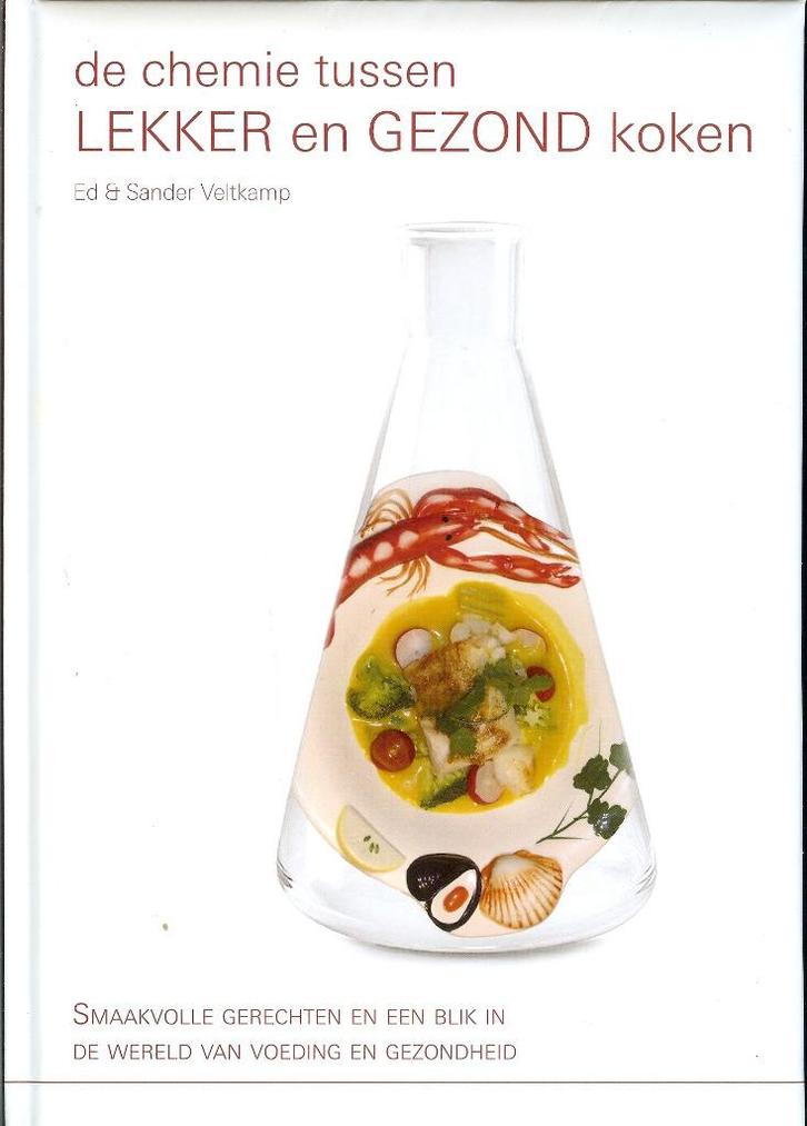 Veltkamp - De chemie tussen lekker en gezond koken, Boeken, Kookboeken, Zo goed als nieuw, Overige typen, Gezond koken, Ophalen of Verzenden