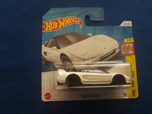 Hotwheels Acura NSX '90 ( Honda ) wit - NIEUW in blister, Hobby en Vrije tijd, Modelauto's | Overige schalen, Nieuw, Auto, Ophalen of Verzenden