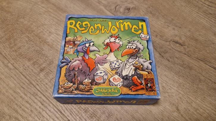 Dobbelspel Regenwormen, Hobby en Vrije tijd, Gezelschapsspellen | Bordspellen, Gebruikt, Ophalen of Verzenden