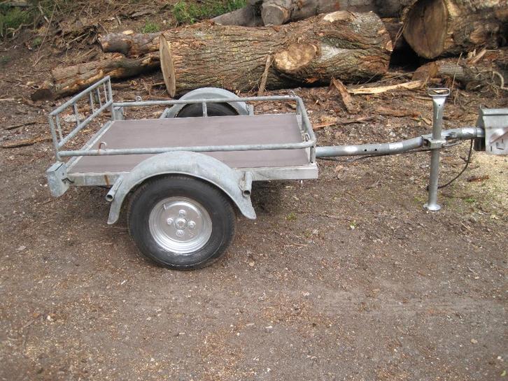 Trilplaat aanhanger/ 750 kg, Auto diversen, Aanhangers en Bagagewagens, Zo goed als nieuw, Ophalen