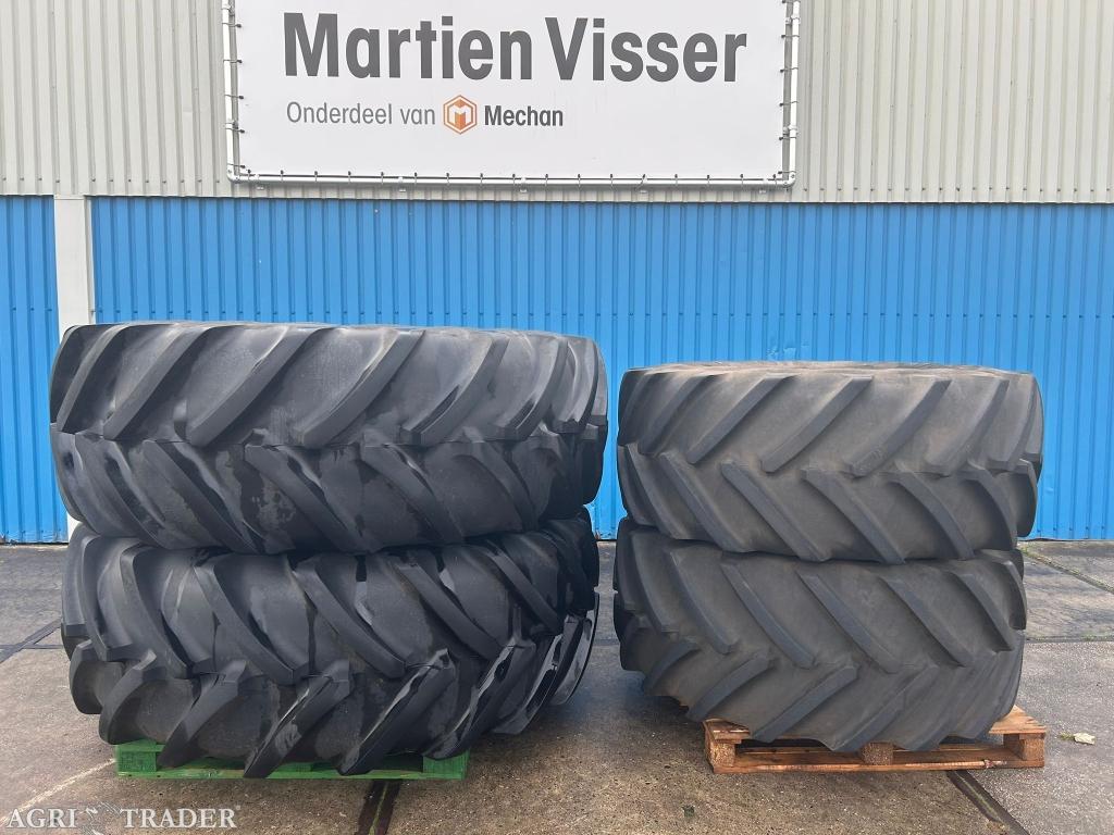 Michelin MachXbib 710/70R42&600/70R30 op 10 gaats Fendt velg, Zakelijke goederen, Agrarisch | Onderdelen | Banden, Velgen en Assen