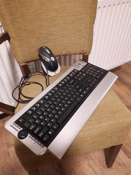 Toetsenbord en Muis, Computers en Software, Toetsenborden, Zo goed als nieuw, Qwerty, Draadloos, Toetsenbord en muis-set, Multimediatoetsen