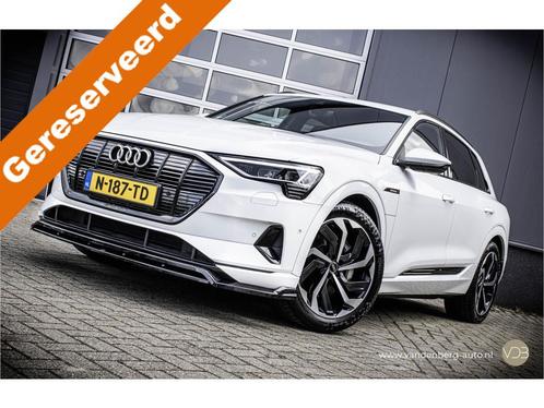 Audi e-tron 55 Quattro 12-2021 Advanced 95 kWh Origineel NL, Auto's, Audi, Bedrijf, Te koop, e-tron, 4x4, ABS, Airbags, Airconditioning