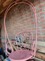 Hangstoel.roze, Ophalen, Gebruikt