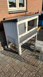 Konijnen met hok, Dieren en Toebehoren, Ophalen, 90 cm of meer, Konijn, Hok