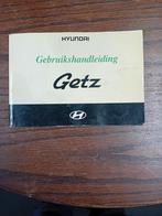 Instructieboekje Hyundai Getz, Ophalen of Verzenden