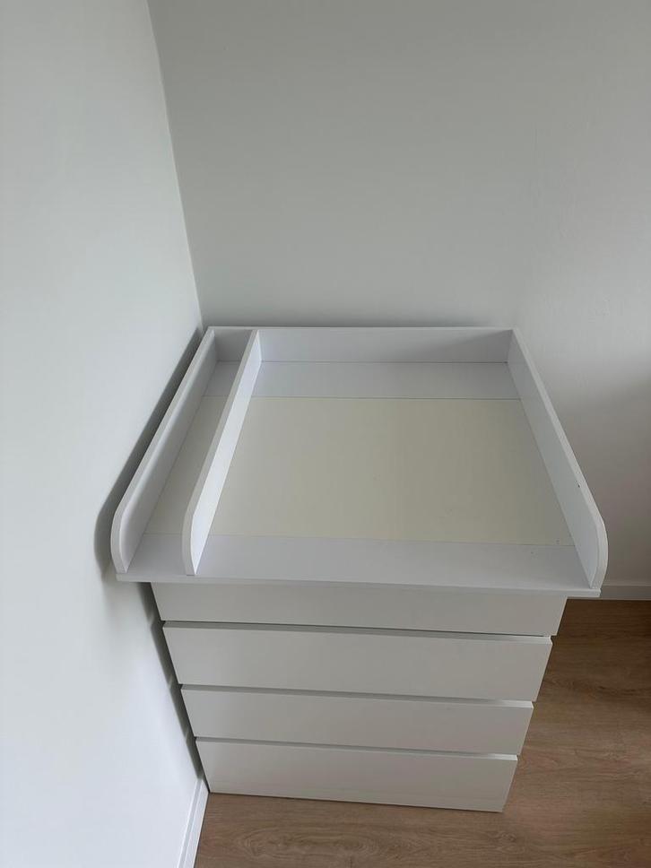 Bladvergroter en kastje voor Ikea Malm, Kinderen en Baby's, Kinderkamer | Commodes en Kasten, Zo goed als nieuw, Commode, 105 cm of meer